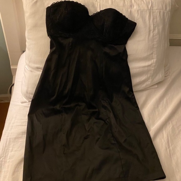 Strapless Lace Slip Lingerie Dress - Picture 3 of 4